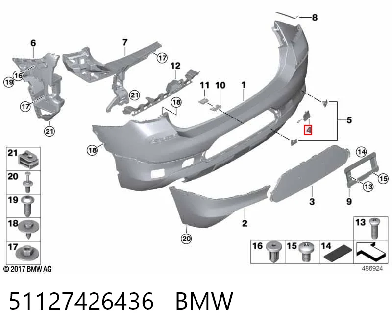 51127426436 BMW 