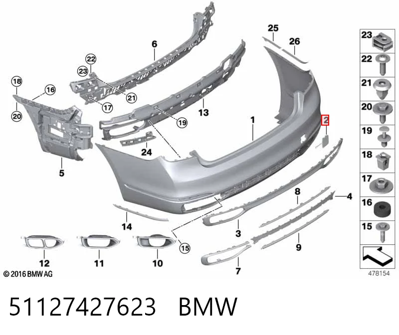 51127427623 BMW 