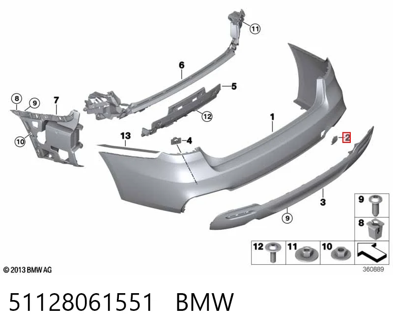 51128061551 BMW 
