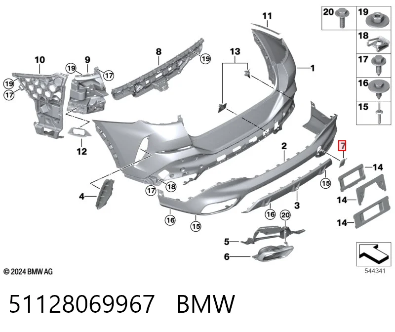 51128069967 BMW 