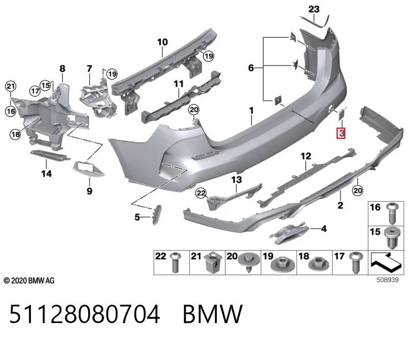 51128080704 BMW 