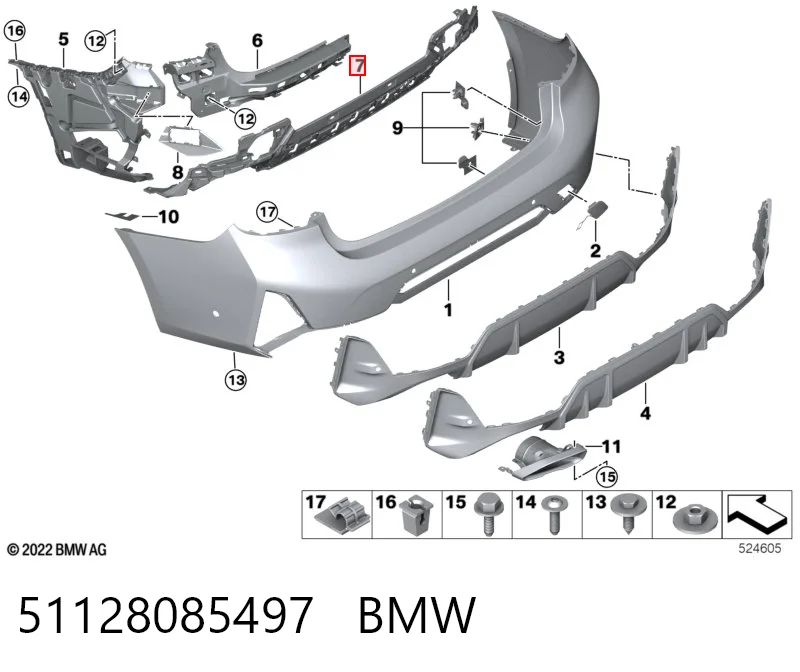 51128085497 BMW 