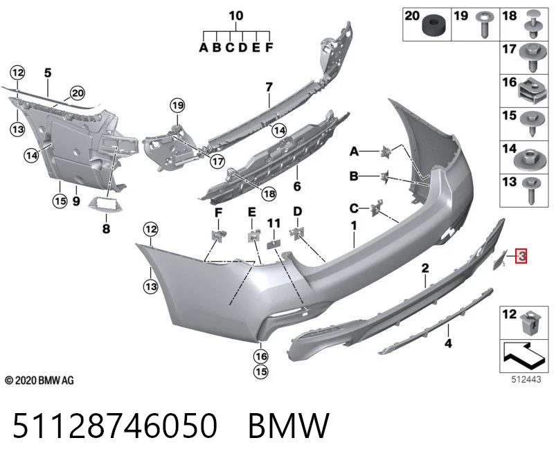 51128746050 BMW 