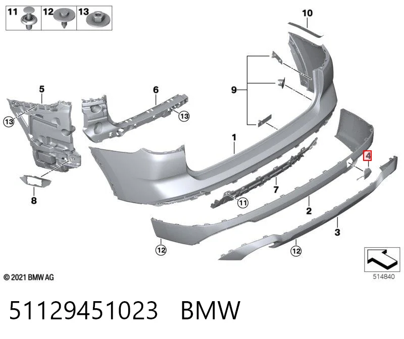 51129451023 BMW 