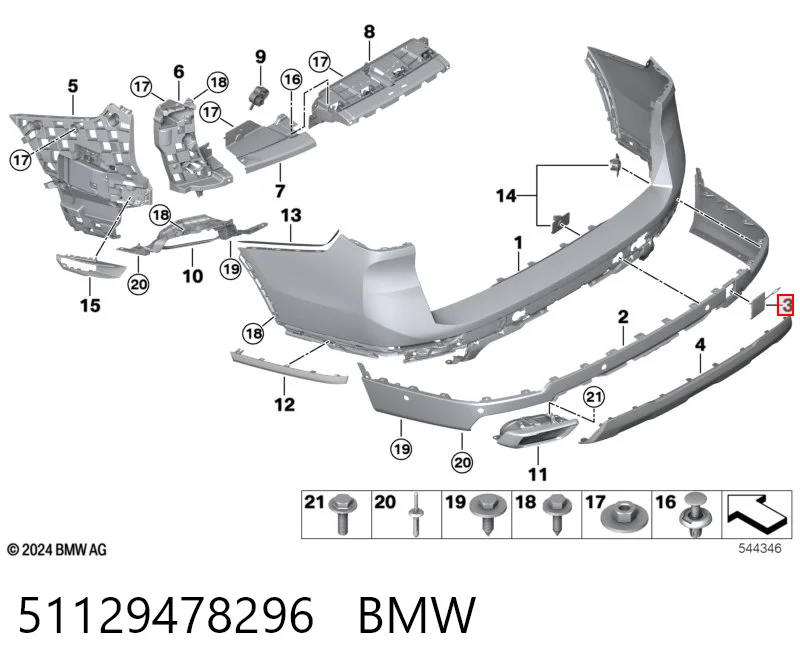 51129478296 BMW 
