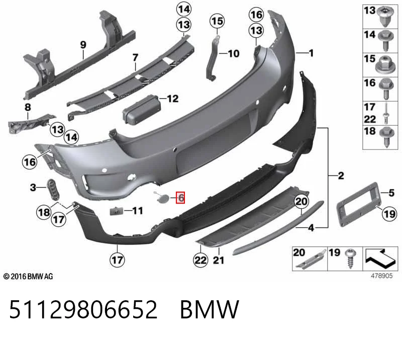 51129806652 BMW 
