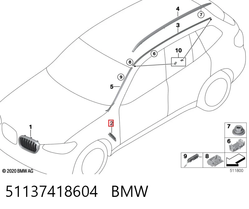 51137418604 BMW 