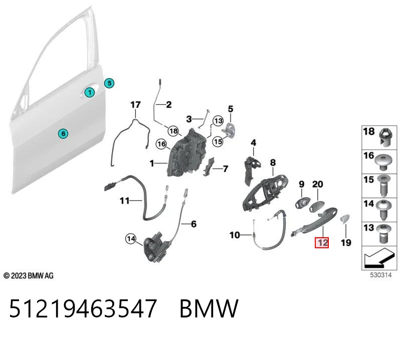 51219463547 BMW 