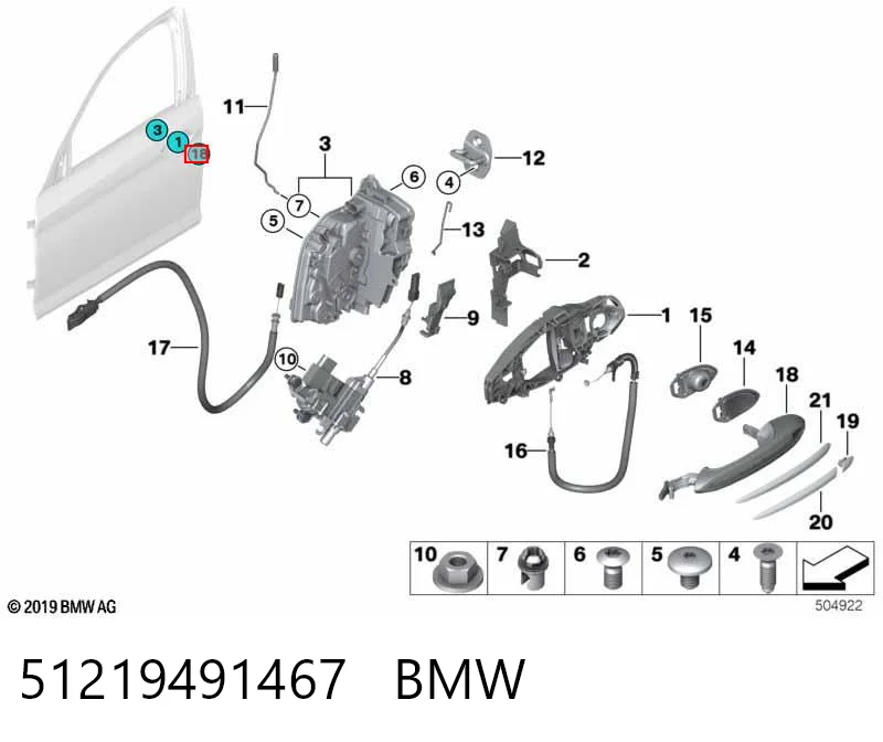 51219491467 BMW 