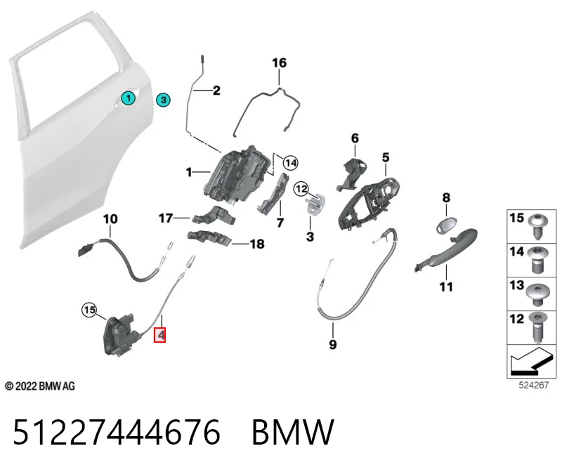 51227444676 BMW 