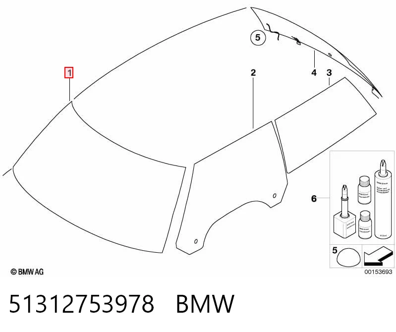 2455AGSV Glaspo Автостекло