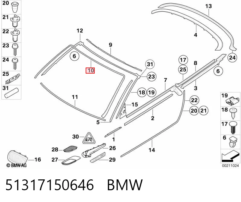 51317150646 BMW 