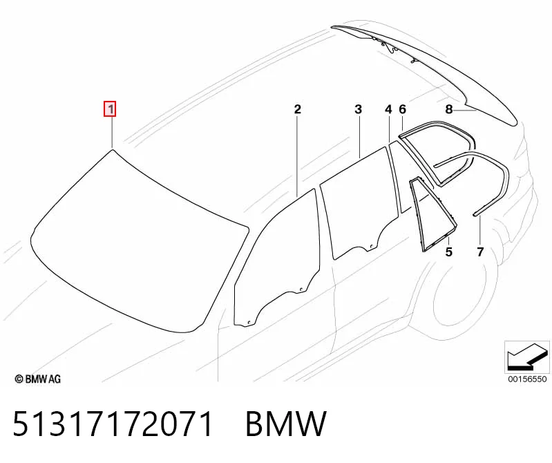 Стекло лобовое Pilkington ST500111 цена, от 126.69 USD