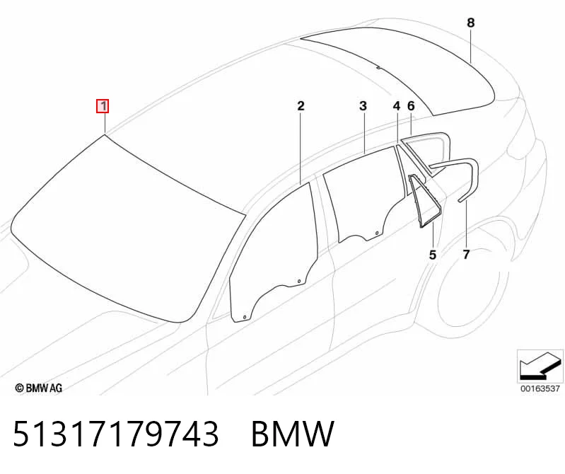 2456AGNGYMV Glaspo Автостекло