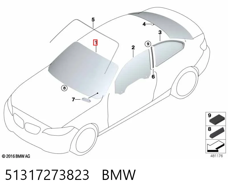 AB65531A Pilkington Автостекло