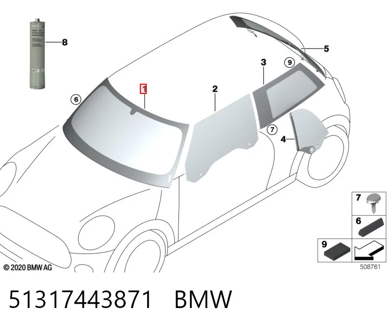 ST500236 Sekurit Автостекло