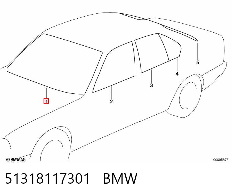ST400475 Nordglass Автостекло