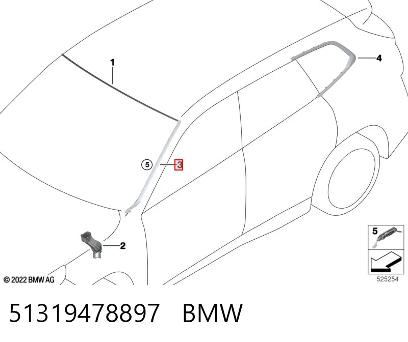51319478897 BMW 