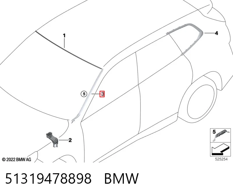 51319478898 BMW 