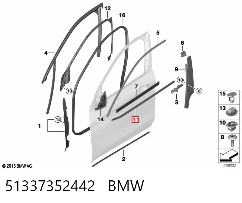 51337352442 BMW 