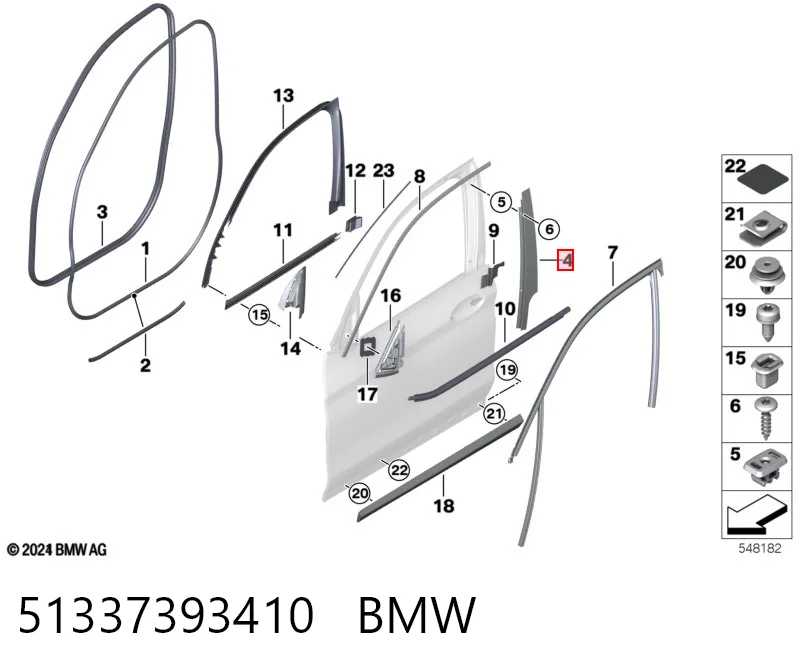 51337393410 BMW 