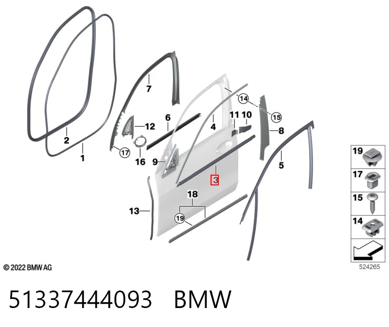 51337444093 BMW 