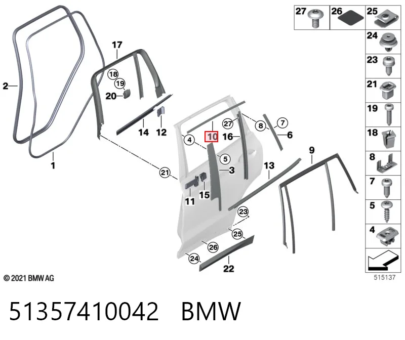 51357410042 BMW 