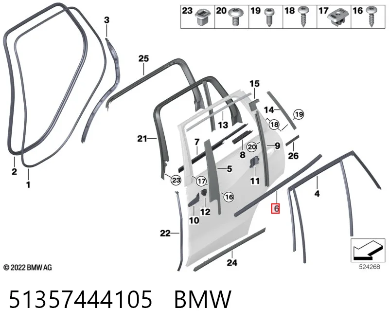 51357444105 BMW 