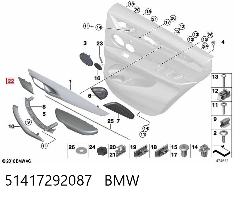 51417292087 BMW 