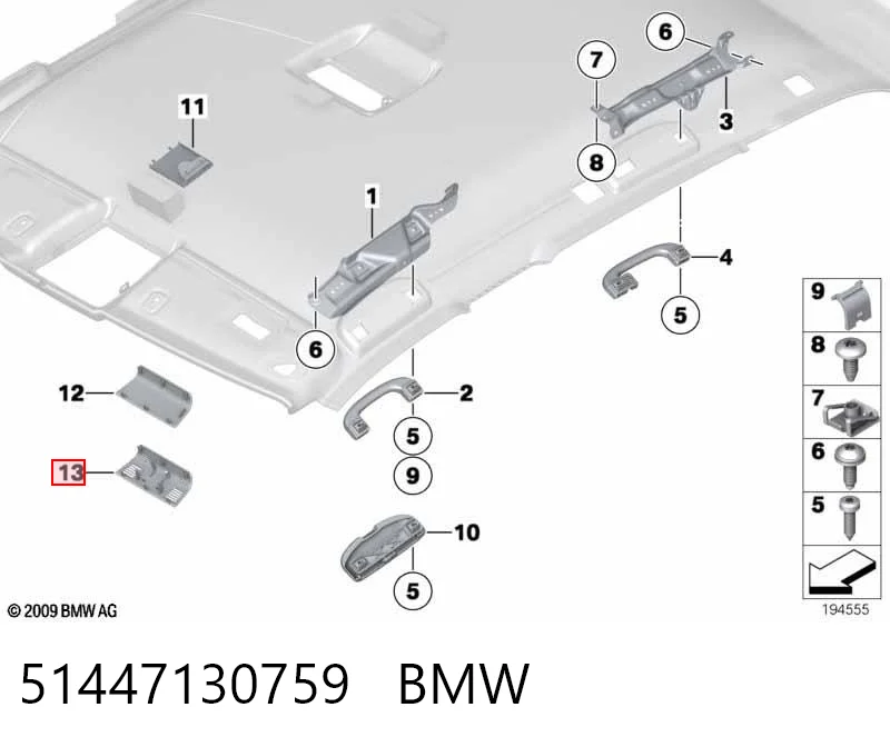 51447130759 BMW 