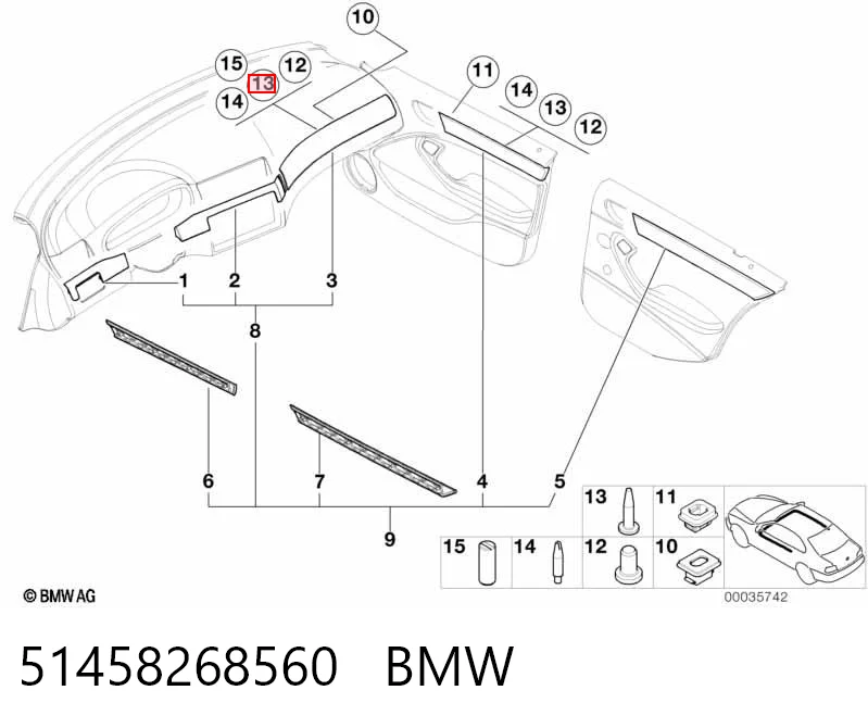 Купить 30863147 AND Закладная гайка под саморез