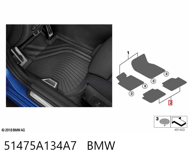 51475A134A7 BMW 