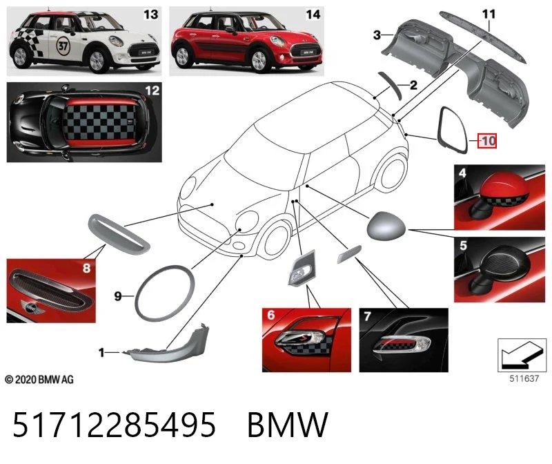 51712285495 BMW 