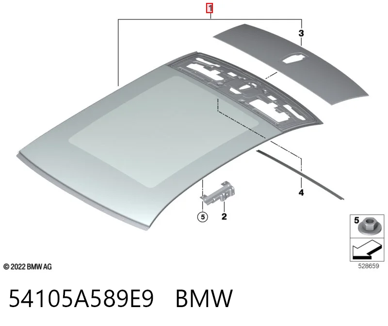 54105A589E9 BMW