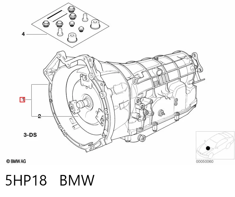 Коробка передач автомат BMW 3 седан (E36) (1990 - 1998) цена, от 241.53 USD