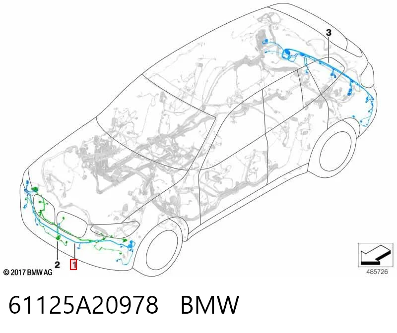 61125A20978 BMW 