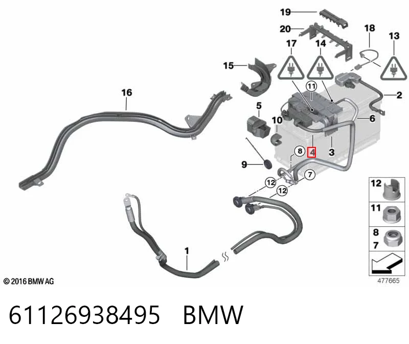 Аккумуляторная клемма AND 42915001 цена, от 42.01 USD
