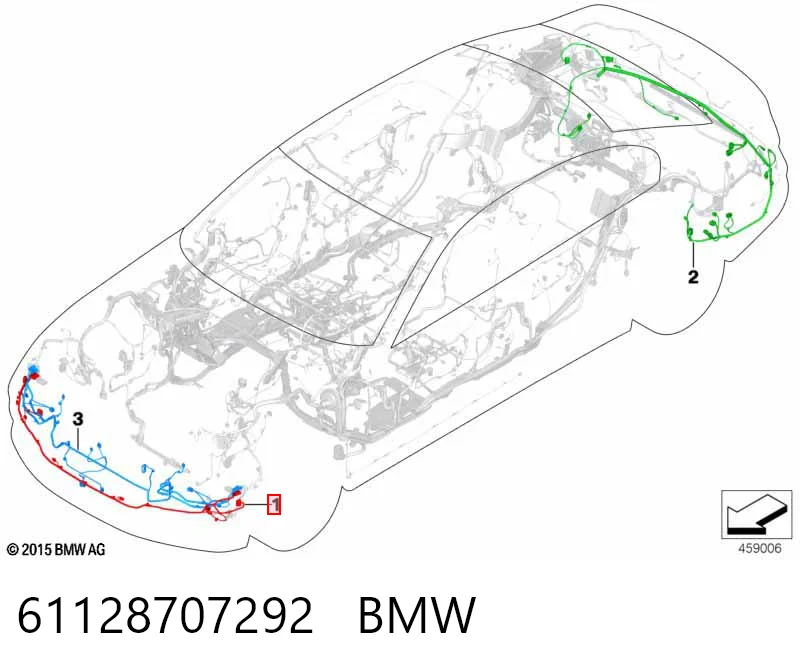 61128707292 BMW 