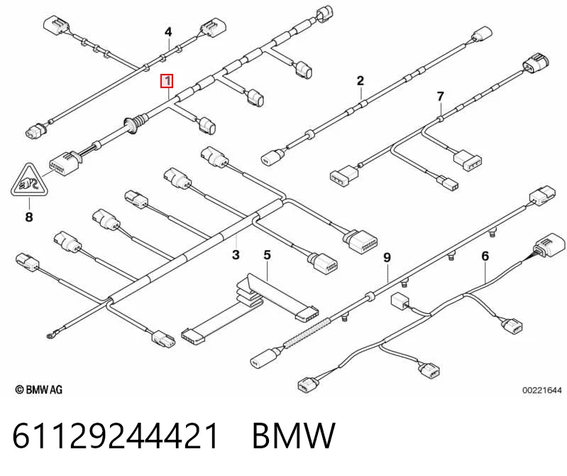 61129244421 BMW 