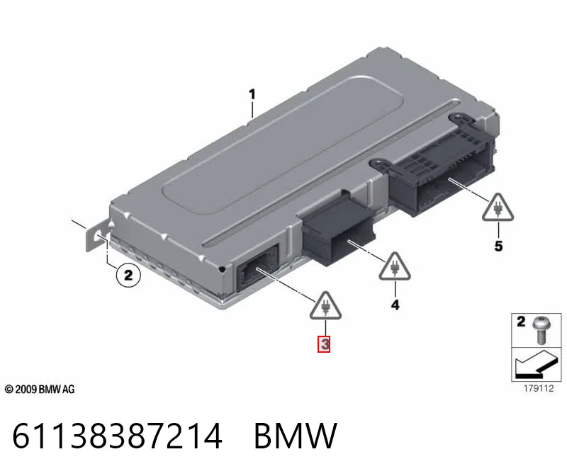 61138387214 BMW 