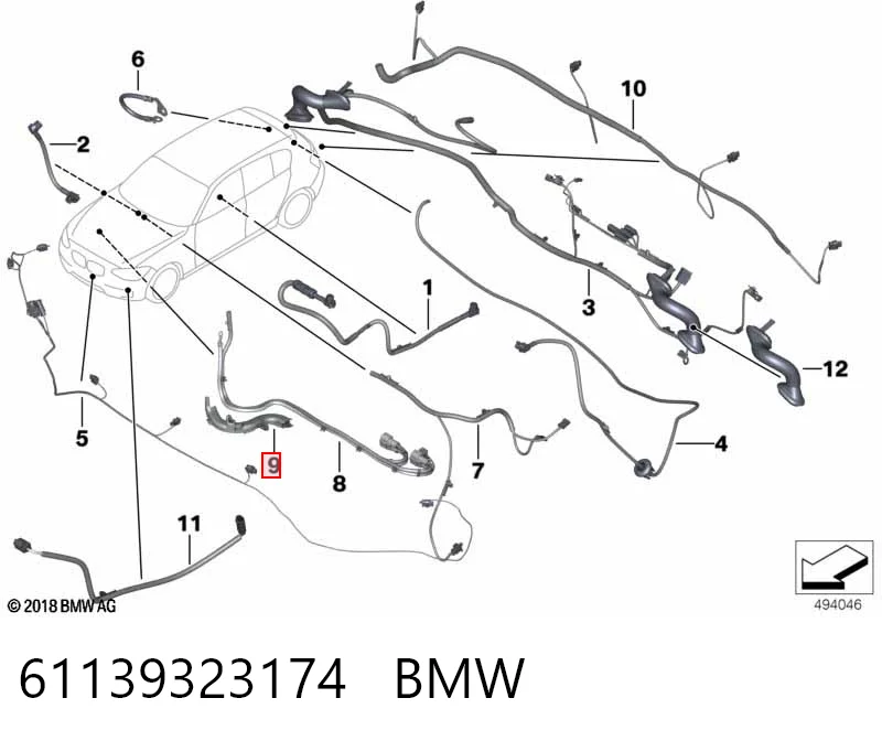 61139323174 BMW
