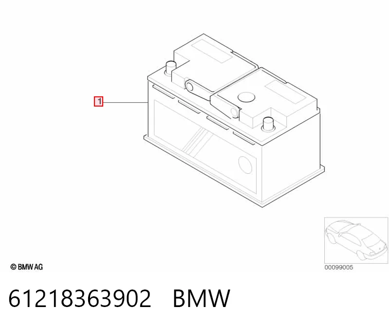 Аккумулятор 1067910 Ford
