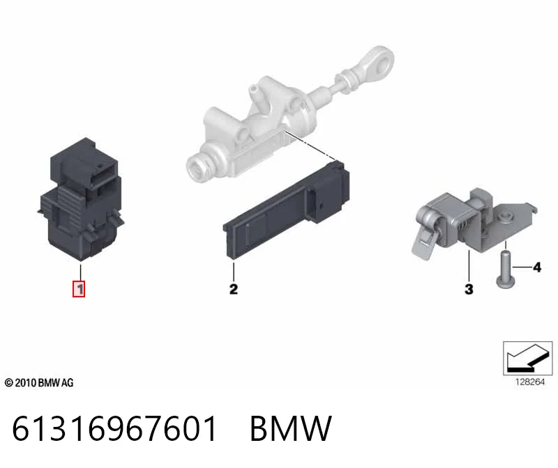 61316967601 BMW Датчик тормоза