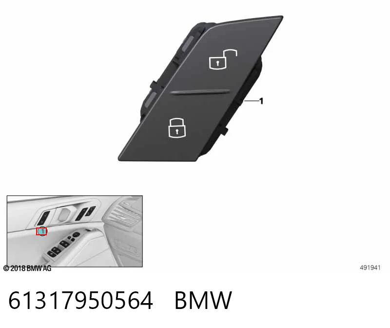 61317950564 BMW 