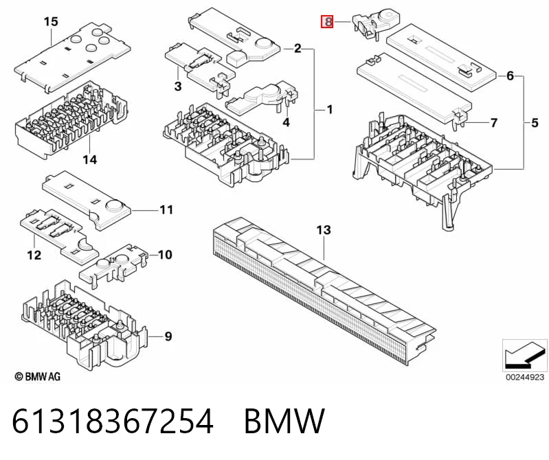61318367254 BMW
