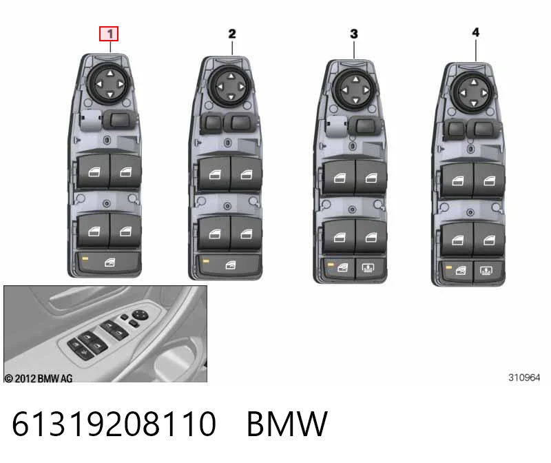 61319208110 BMW 