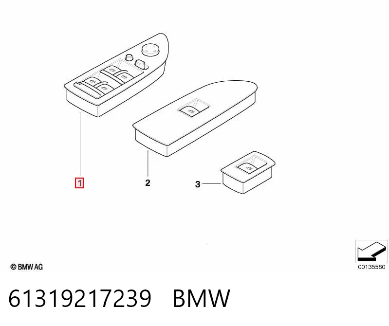 61319217239 BMW 