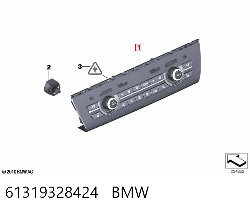 Регулятор вентилятора отопителя BMW 5 седан (F10) (2009 - 2016) цена, от 40.16 USD