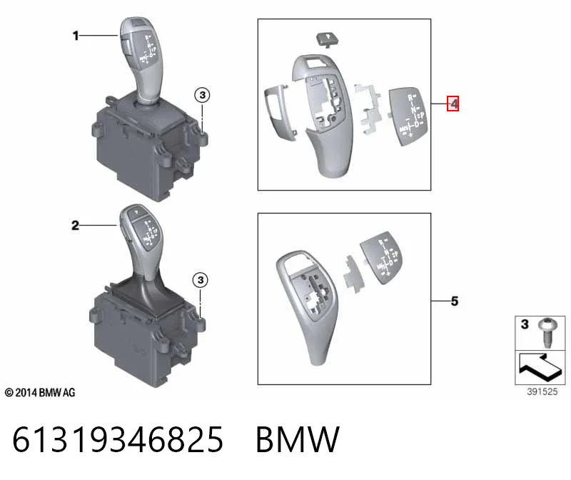 61319346825 BMW 