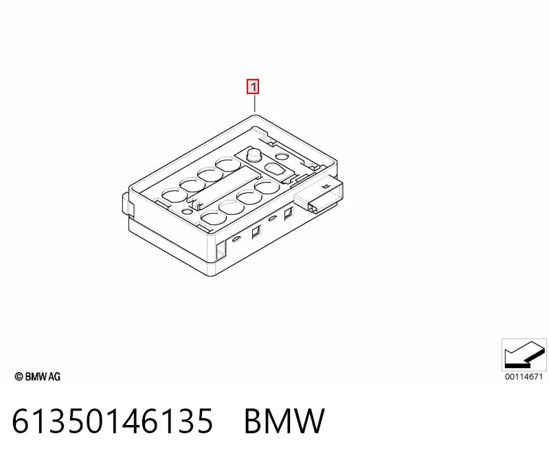 Датчик дождя на BMW X5  E53